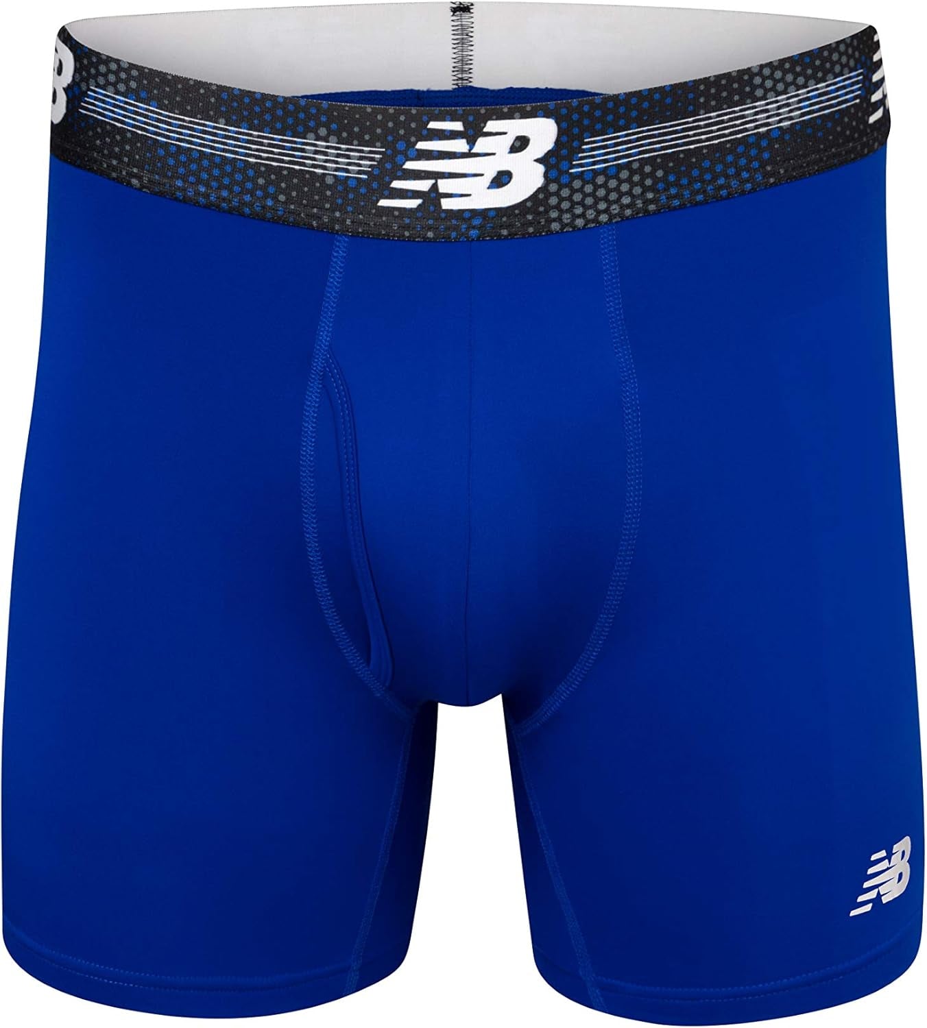 Men'S 6" Boxer Brief Fly Front with Pouch, 3-Pack